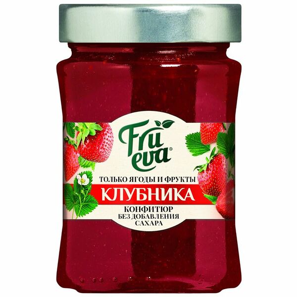 Конфитюр Frueva Клубничный 310 г