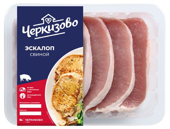 

Эскалоп свиной Черкизово охлажденный 500 г