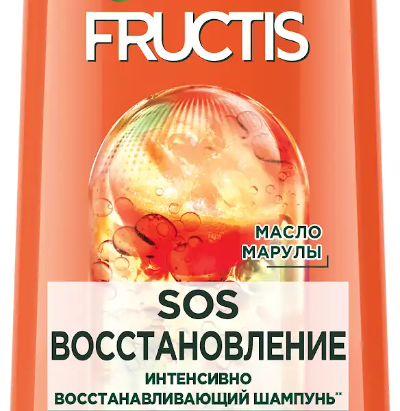 Шампунь Garnier Fructis SOS Восстановление укрепляющий для поврежденных волос 400 мл
