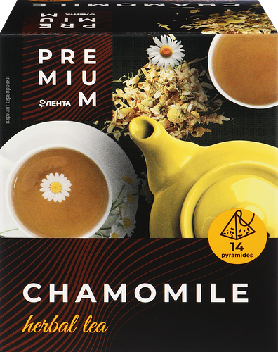 Напиток чайный ЛЕНТА PREMIUM Ромашка, 14пак