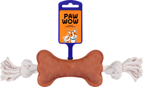 

Игрушка-тягалка Paw Wow Кость 1 шт. цвет в ассортименте