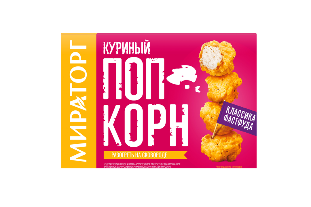 

Куриный ПопКорн Мираторг 200 г