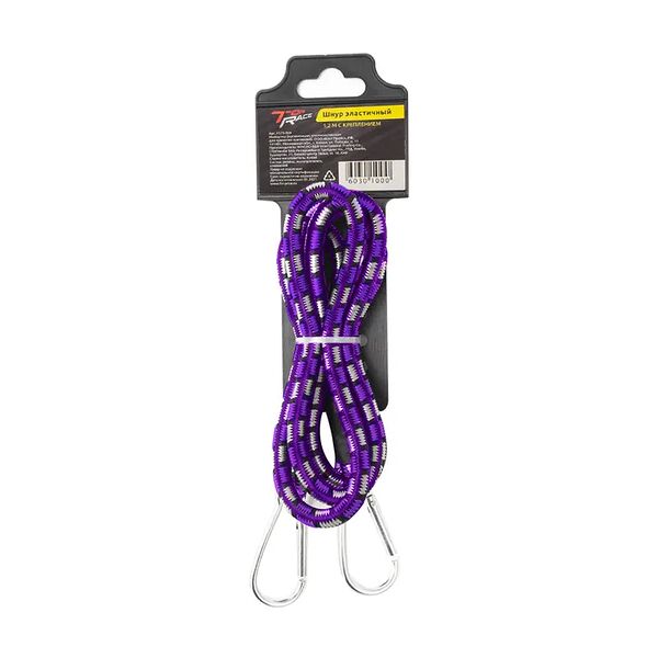 Шнур эластичный с креплением, Top Race, 1,2 м, в ассортименте