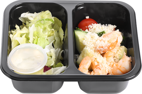 

Салат ЛЕНТА FRESH Фреш с креветками, 150г