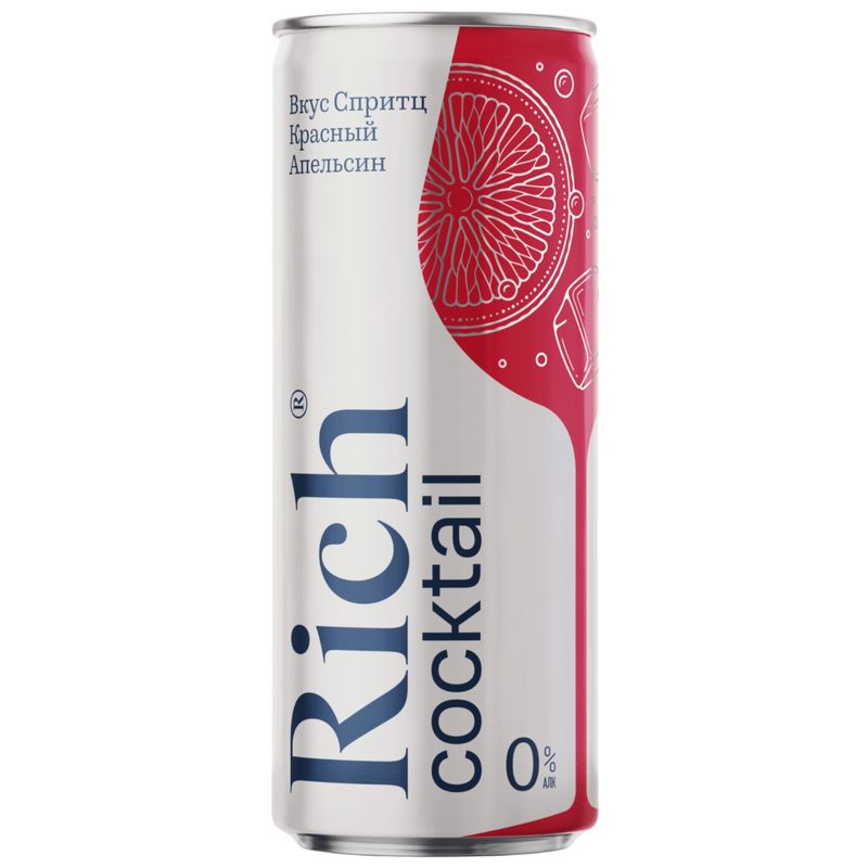 

Напиток Rich Спритц красный апельсин газированный 330 мл
