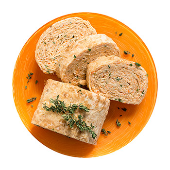 

Рулет из лаваша с крабовым мясом (имитация) вес