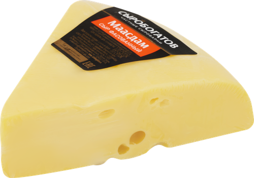 

Сыр Сыробогатов Маасдам 45% без змж 400 г