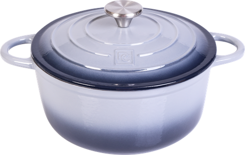 

Кастрюля Platinum choice индукция эмаль чугун серый 3.9 л