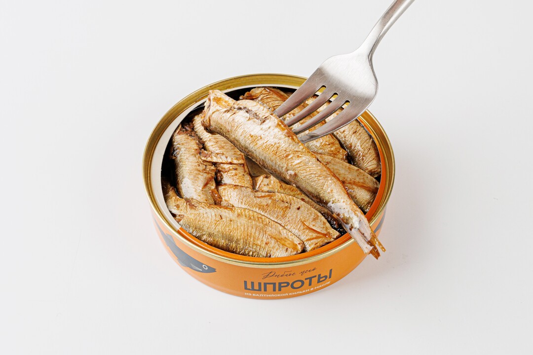 

Шпроты в масле из балтийской кильки