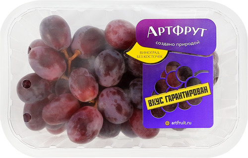 

Виноград красный Artfruit без косточек 500 г