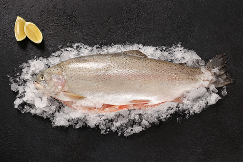 

Форель радужная потрошеная с головой мороженая Лента Fresh вес