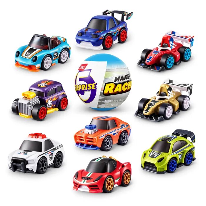 

Капсула-сюрприз Zuru 5 Surprise Make-A-Racer Твой гоночный болид, в ассортименте