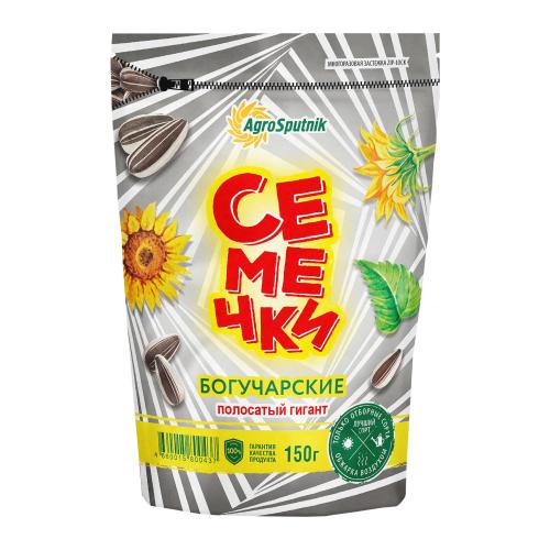 

Семена AgroSputnik Богучарские подсолнечника полосатые жареные 150 г
