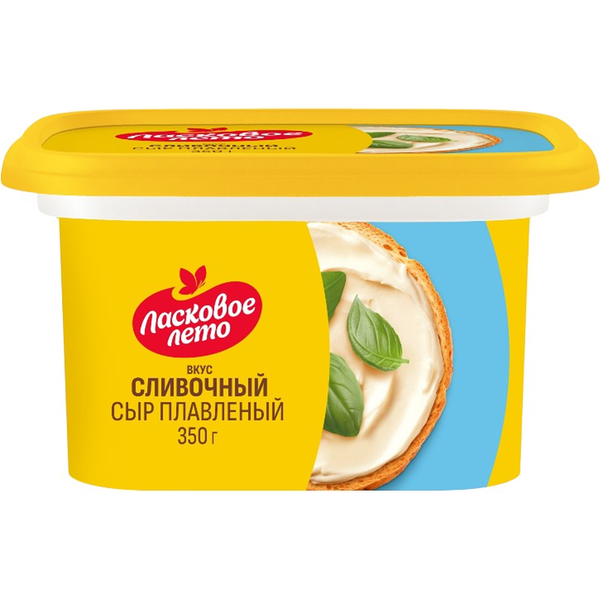Сыр плавленый «Ласковое лето» сливочный, 45%