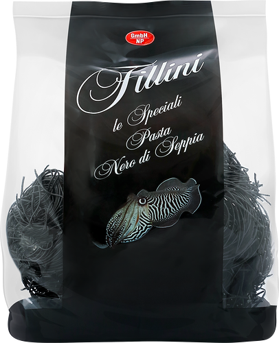 Макаронные изделия Fillini Гнезда спагеттини с чернилами каракатицы 300 г