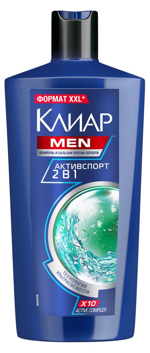 

Шампунь-бальзам Клиар Men Активспорт 2 в 1 650 мл