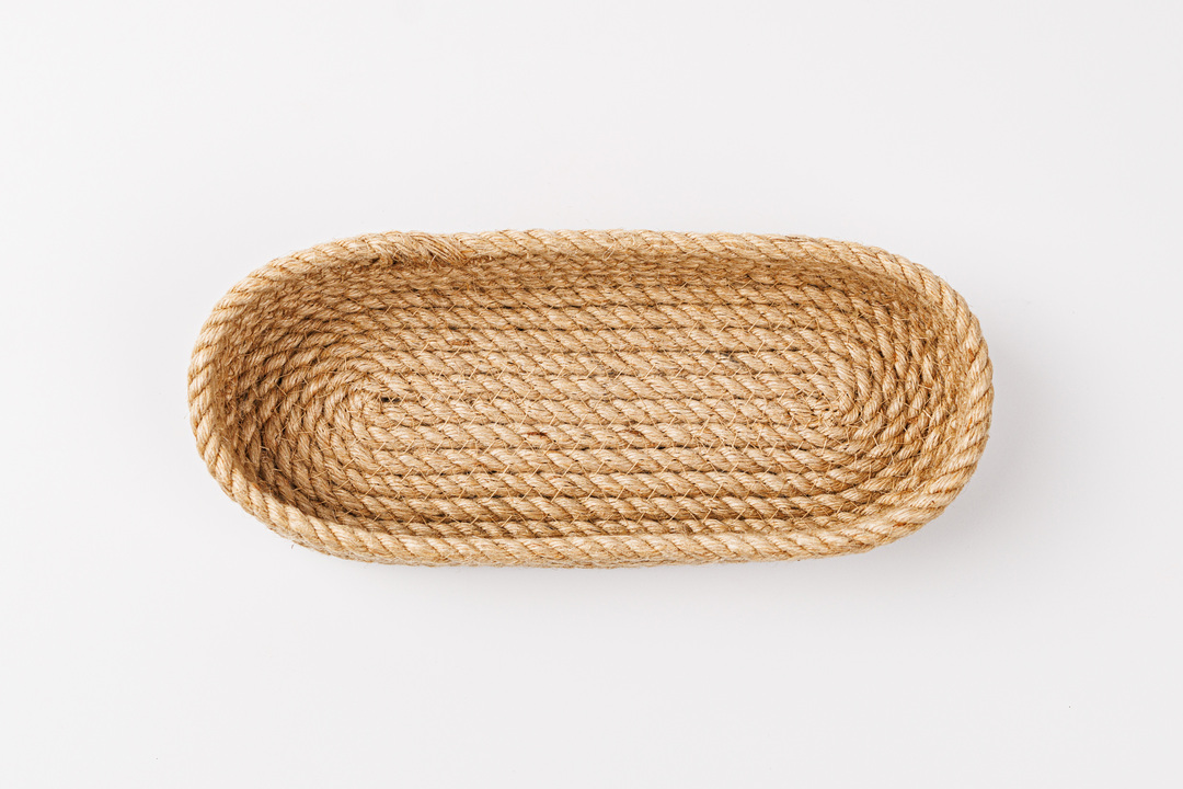 

Бокс из джута ВкусВилл корзинка овальная