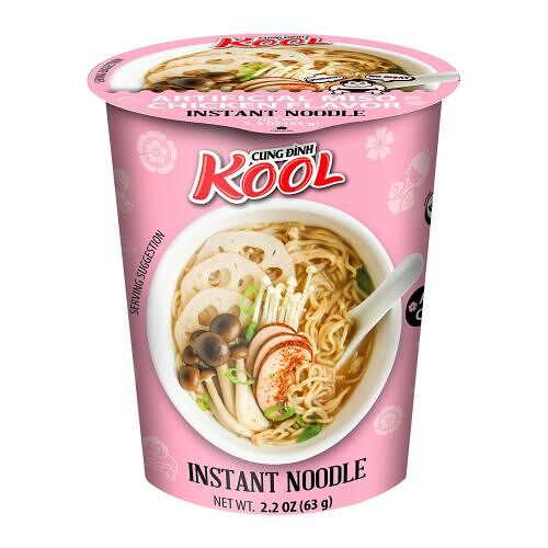 Лапша быстрого приготовления Cung dinh Kool курица 63 г
