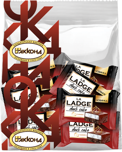 

Конфеты Акконд La Ladge dark cake чизкейк 300 г