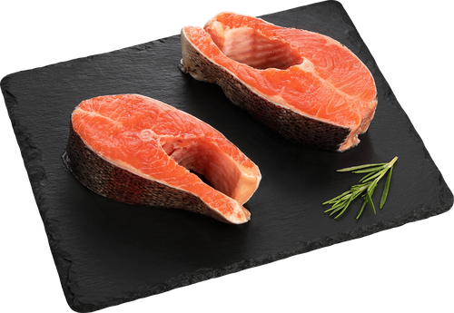 

Форель стейк охл вес до 800 г