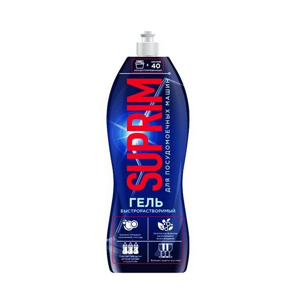 Suprim Гель для посудомоечных машин 1000мл*6