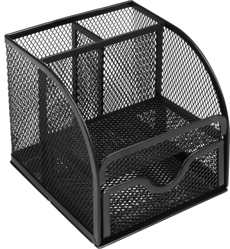 

Подставка для канцелярии Лента 12.5х11.5х11.3 см