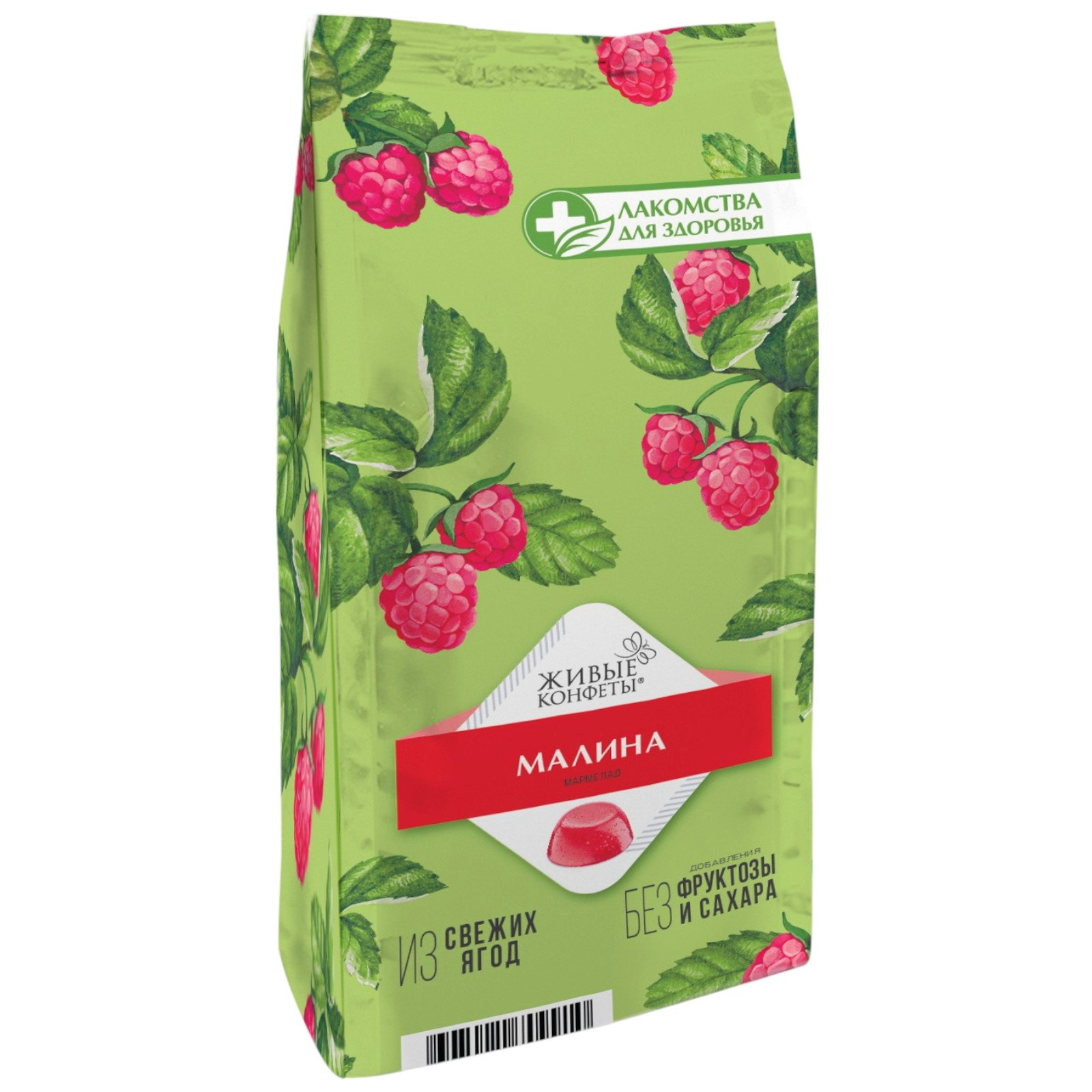 

Мармелад Лакомства для здоровья с малиной желейный 170 г