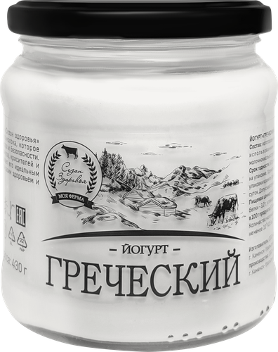 

Йогурт Сезон здоровья греческий 3.4% 430 г