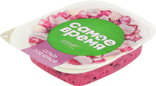 

Салат Самое время Сельдь под шубой 150 г