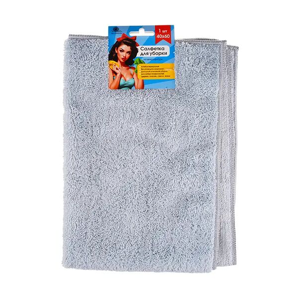 Тряпка для уборки, 40х60 см, в ассортименте