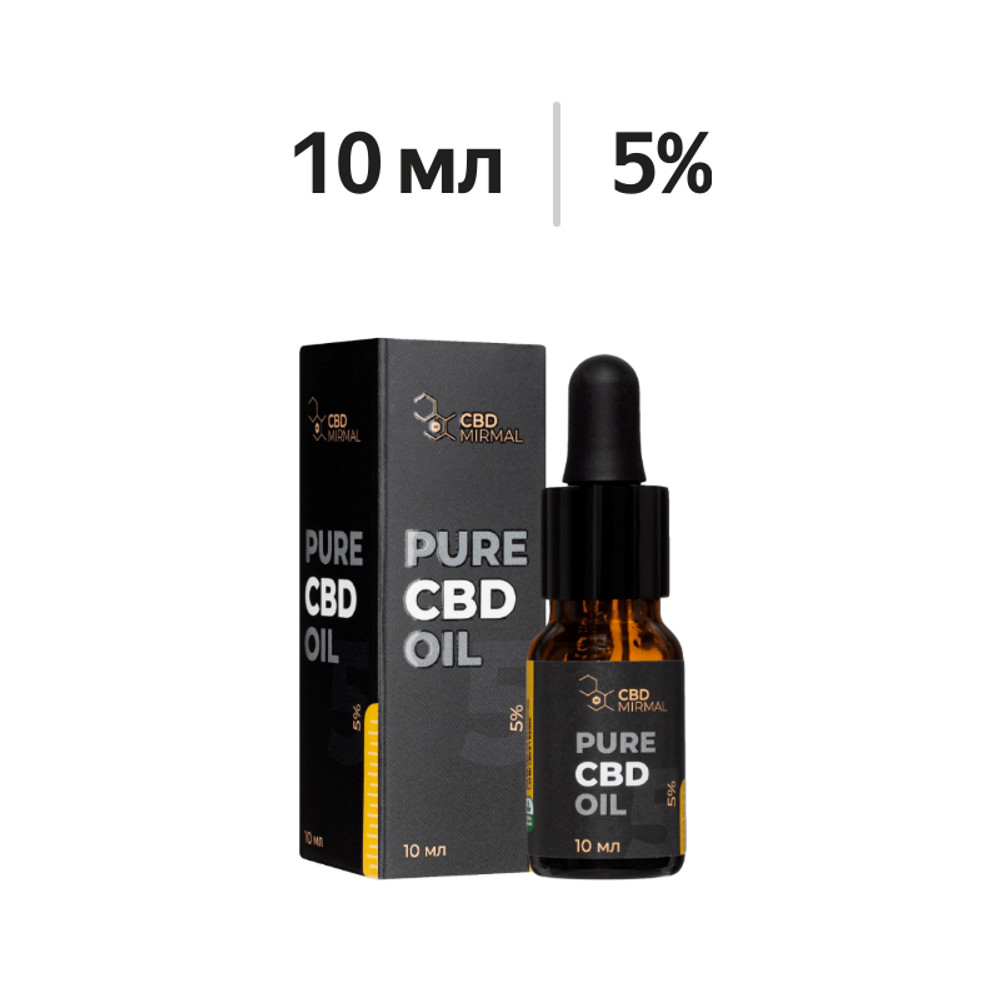 

Масло MIRMAL CBD 5% 10мл, Россия