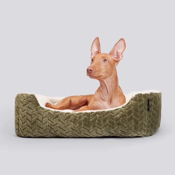 Лежак Rurri для кошек и собак, 65х55x18 см, серый