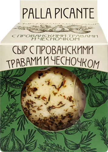 

Сыр Palla Picante с прованскими травами и чесночком 50% 160 г