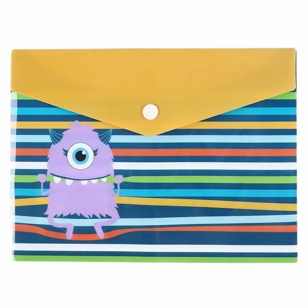 Папка Монстры А5 21х14.,8х0.2см, 1 шт в ассортименте