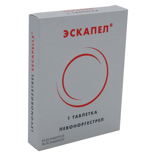 Эскапел 1,5 мг, №1, табл.