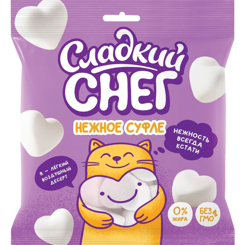 

Конфеты Сладкий Снег классический неглазированный 85 г