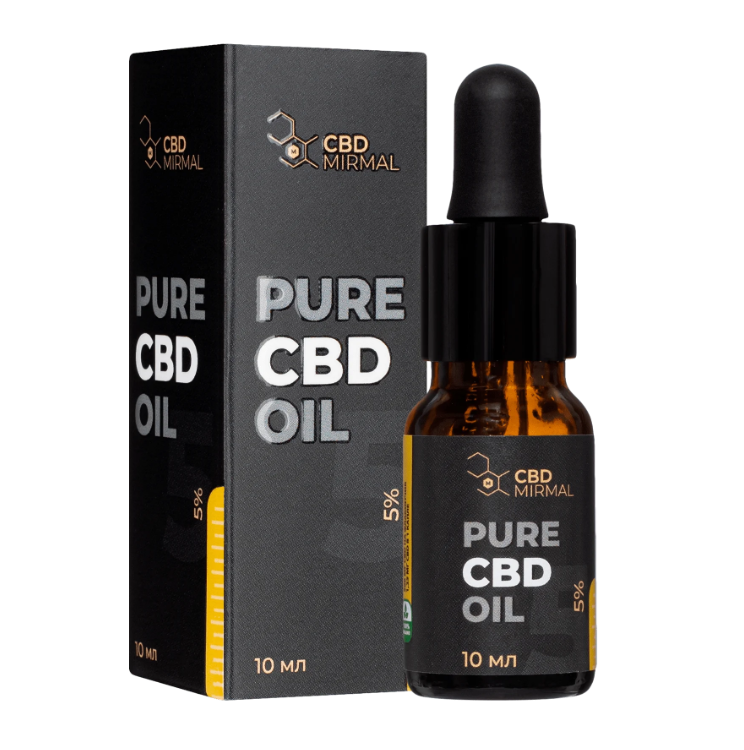 

Масло MIRMAL CBD 5% 10мл, Россия
