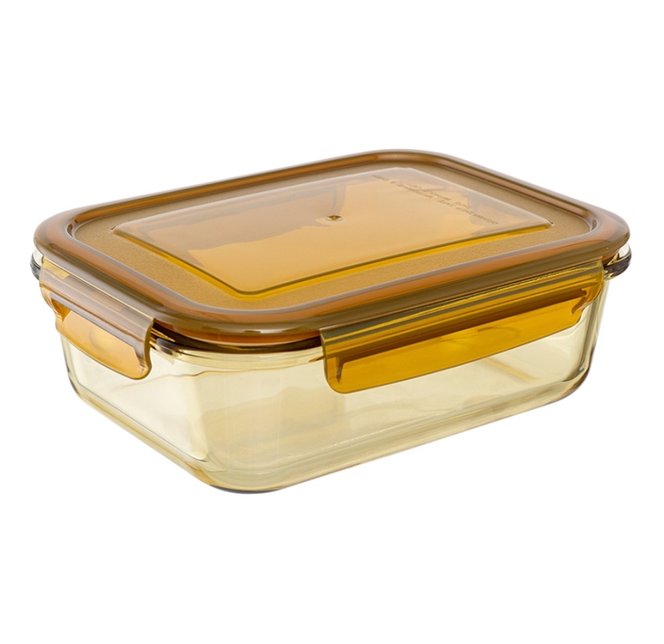 

Контейнер Smart Solutions для хранения и переноски продуктов 1040 мл, янтарного цвета, Китай