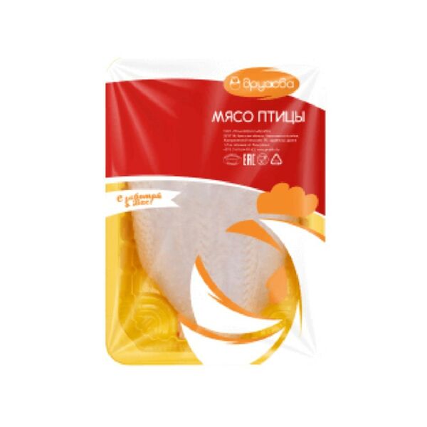 Грудка ЦБ охл вес фас.ПТФ Дружба