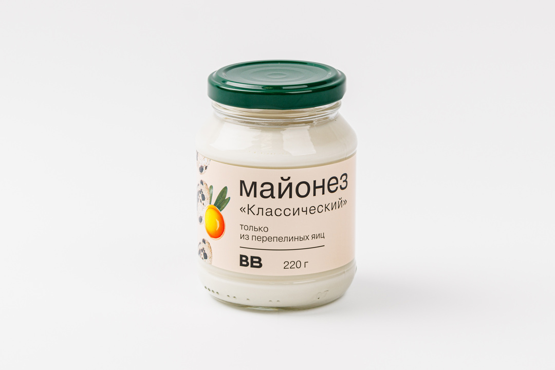 

Майонез Классический ВкусВилл только из перепелиных яиц 220 г