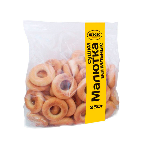 Сушки БКК Малютка ванильные 250 г