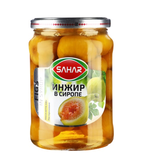 

Инжир Sahar в сиропе, 630 г