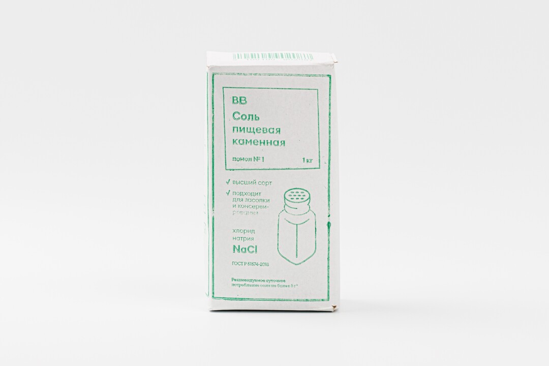 

Соль ВкусВилл пищевая каменная 1 кг