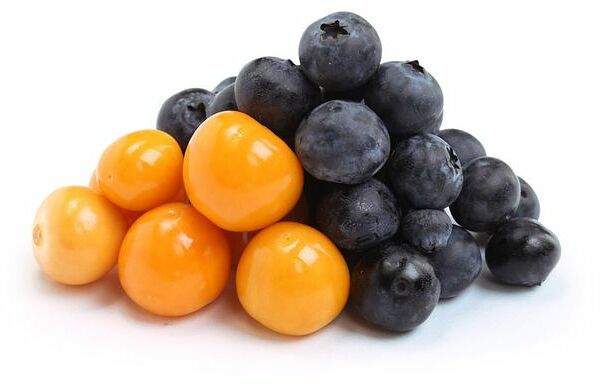 Ягодный микс Голубика + физалис