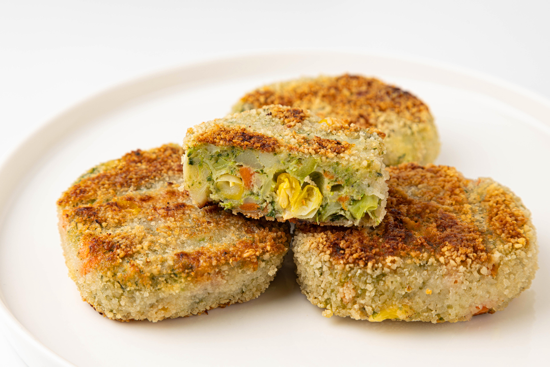 

Котлеты овощные ВкусВилл из брокколи и шпината замороженные вес