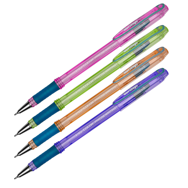 Ручка шариковая Berlingo I-10 Color 0.4 мм синий в ассортименте 1 шт.