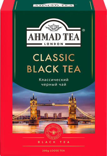 

Чай черный Ahmad tea Классический среднелистовой 200 г