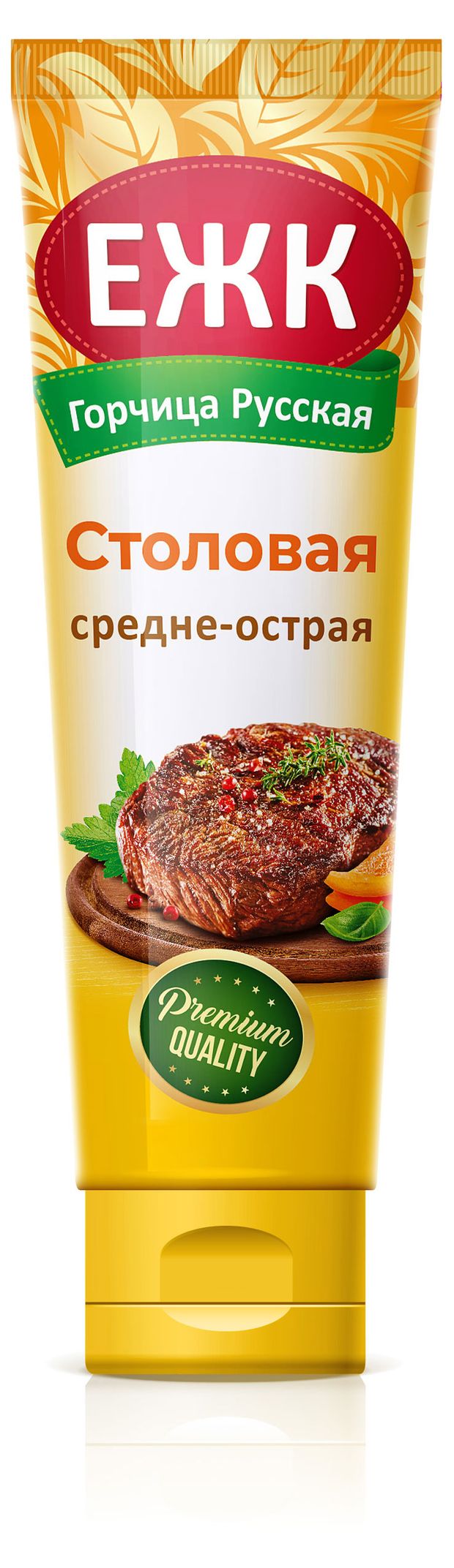 

Горчица русская ЕЖК столовая средне-острая