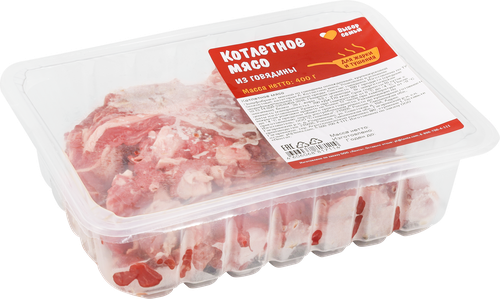 

Котлетное мясо из говядины Выбор семьи 400 г