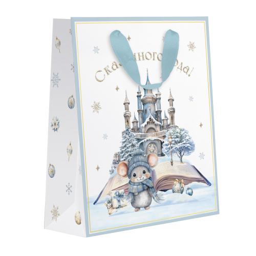 

Пакет Пакетико Снежная долина 22.7 x 18 x 10 см дизайн в ассортименте